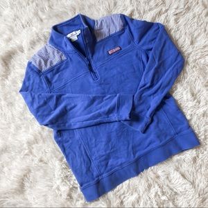 Vineyard Vines Blue Pinstripe Shep Shirt Quarter